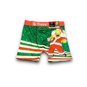 Happy Boxer Men's "The Simpsons" Boxer Briefs - Large